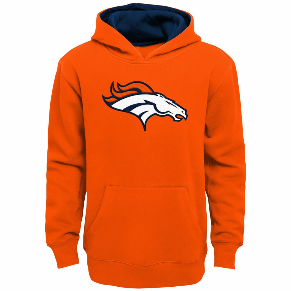 Denver Broncos Youth Prime Pullover Hoodie Orange - NFL