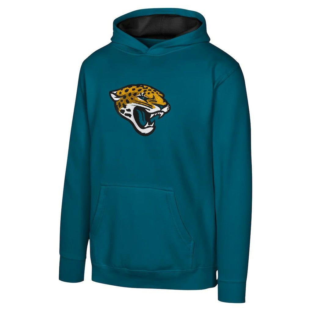 Jacksonville Jaguars Youth Prime Pullover Hoodie Teal - NFL