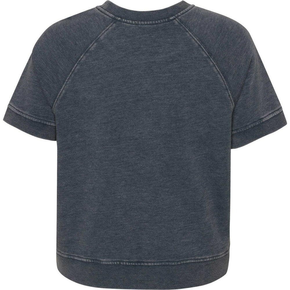 Green Bay Packers Girls Juniors Cheer Squad Raglan T-Shirt Heather Charcoal - NFL