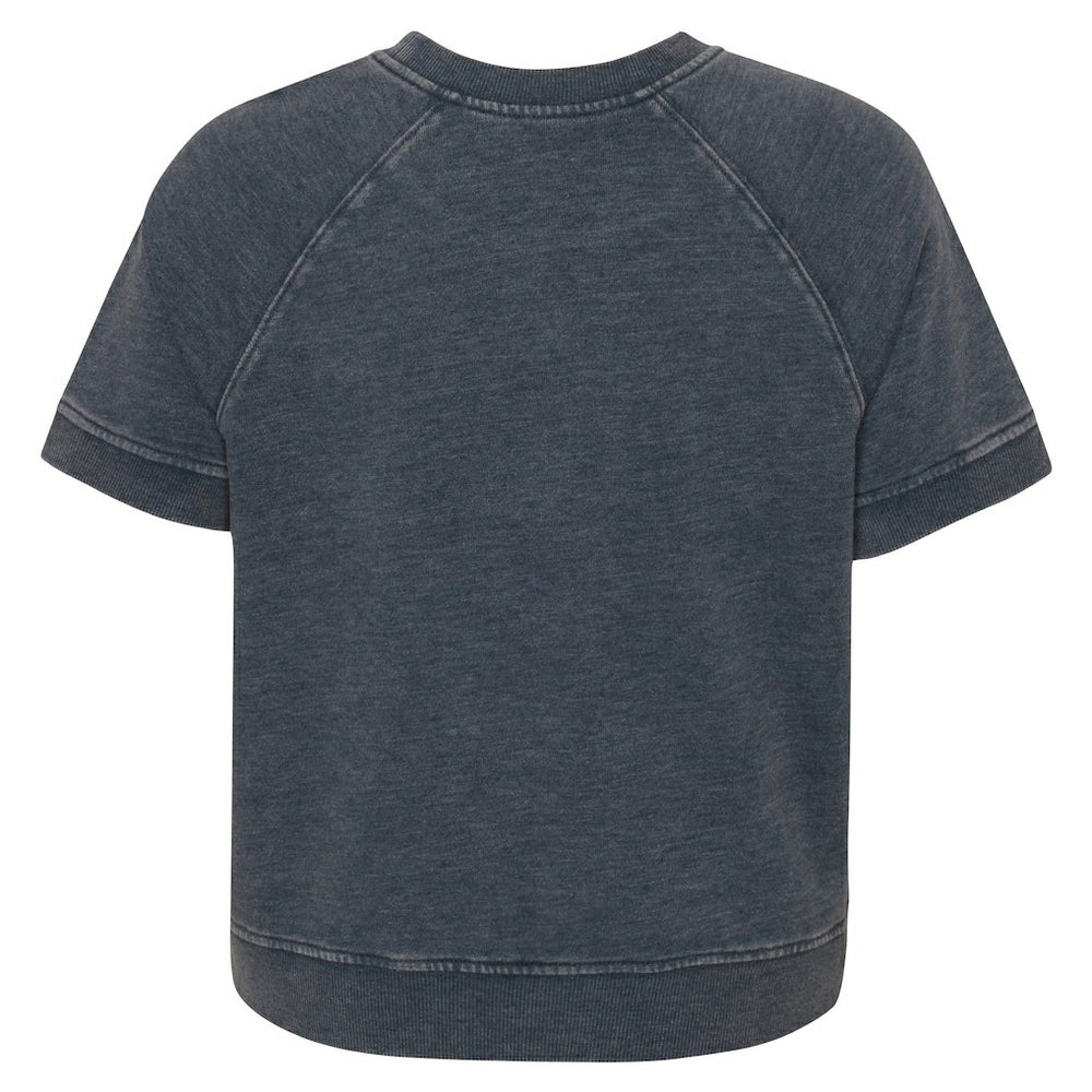 Los Angeles Rams Girls Juniors Cheer Squad Raglan T-Shirt Heather Charcoal - NFL