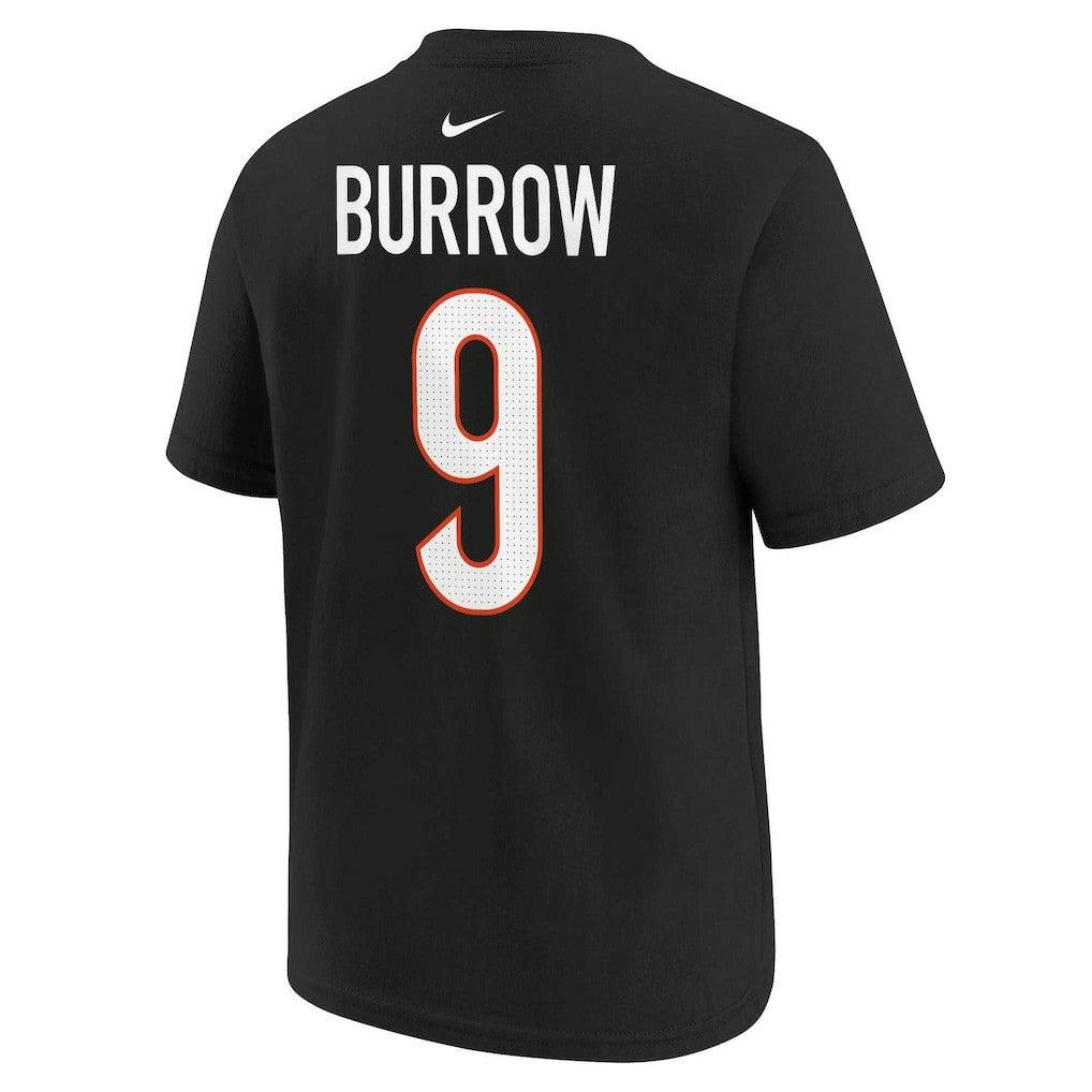 Joe Burrow Cincinnati Bengals Youth Player Name & Number T-Shirt Black - Nike