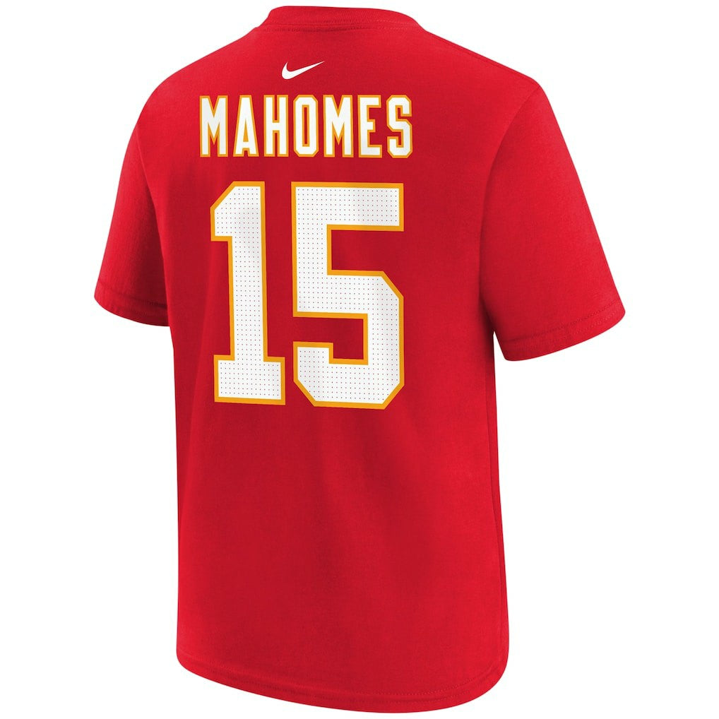 Patrick Mahomes Kansas City Chiefs Youth Player Name & Number T-Shirt Red - Nike