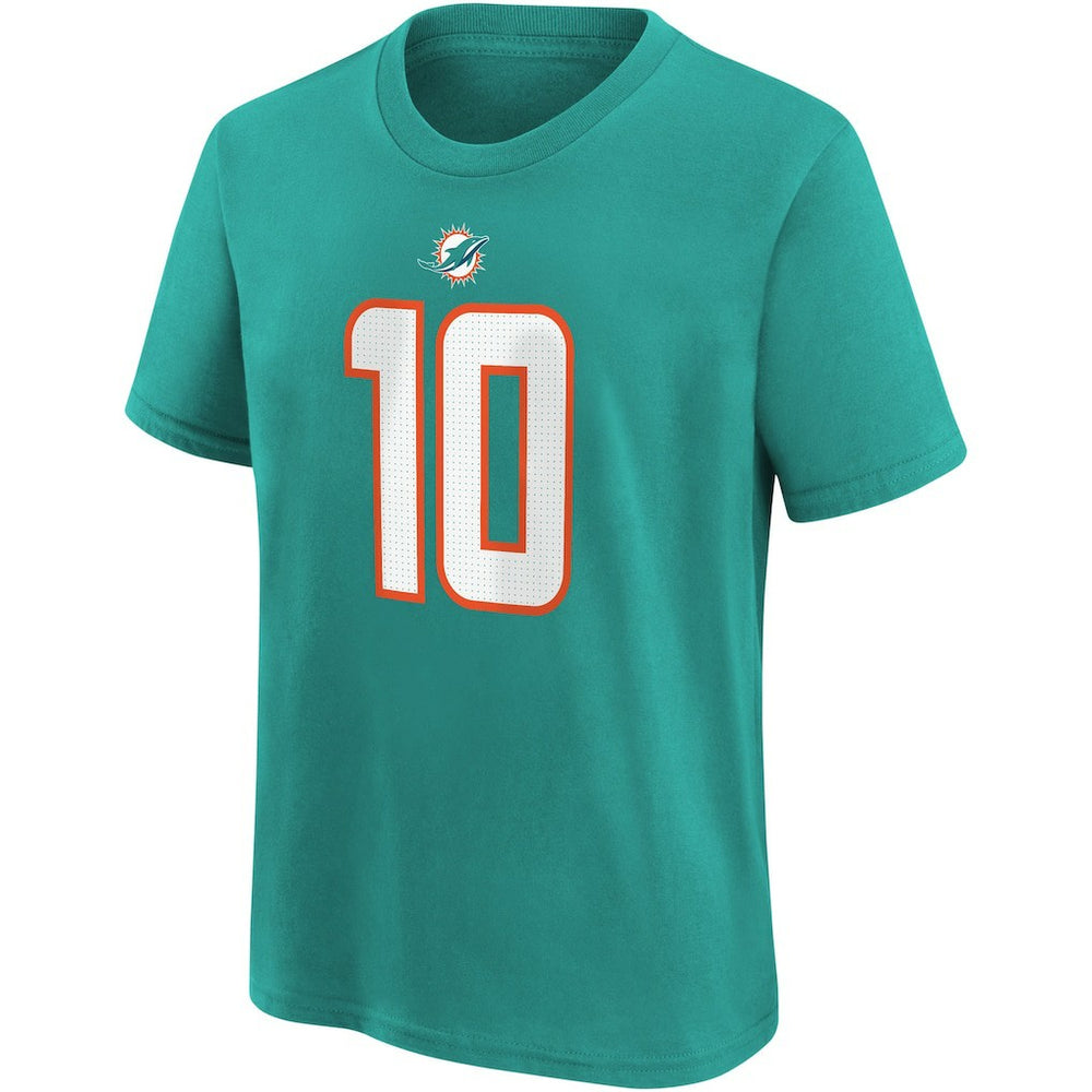Tyreek Hill Miami Dolphins Youth Player Name & Number T-Shirt Aqua - Nike