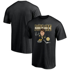 Ray Bourque Boston Bruins Player Caricature T-Shirt Black