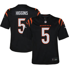 Tee Higgins Cincinnati Bengals Youth Game Jersey Black - Nike