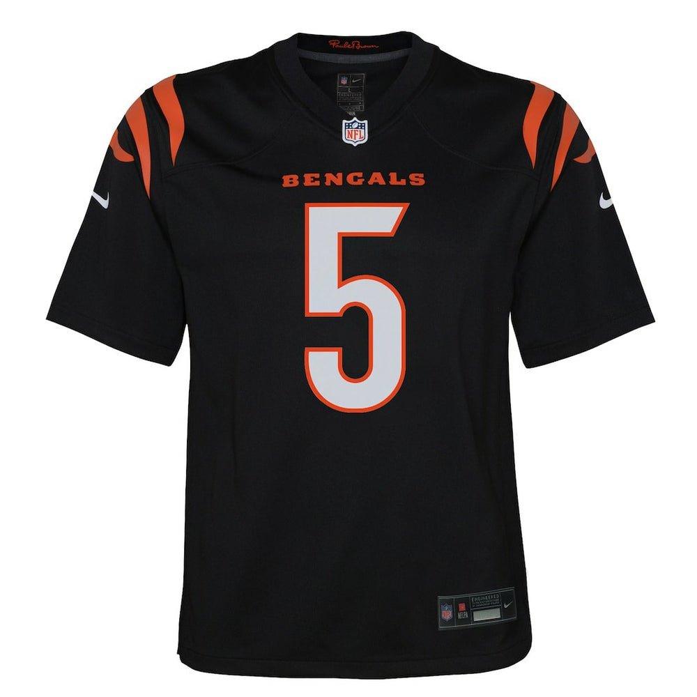 Tee Higgins Cincinnati Bengals Youth Game Jersey Black - Nike