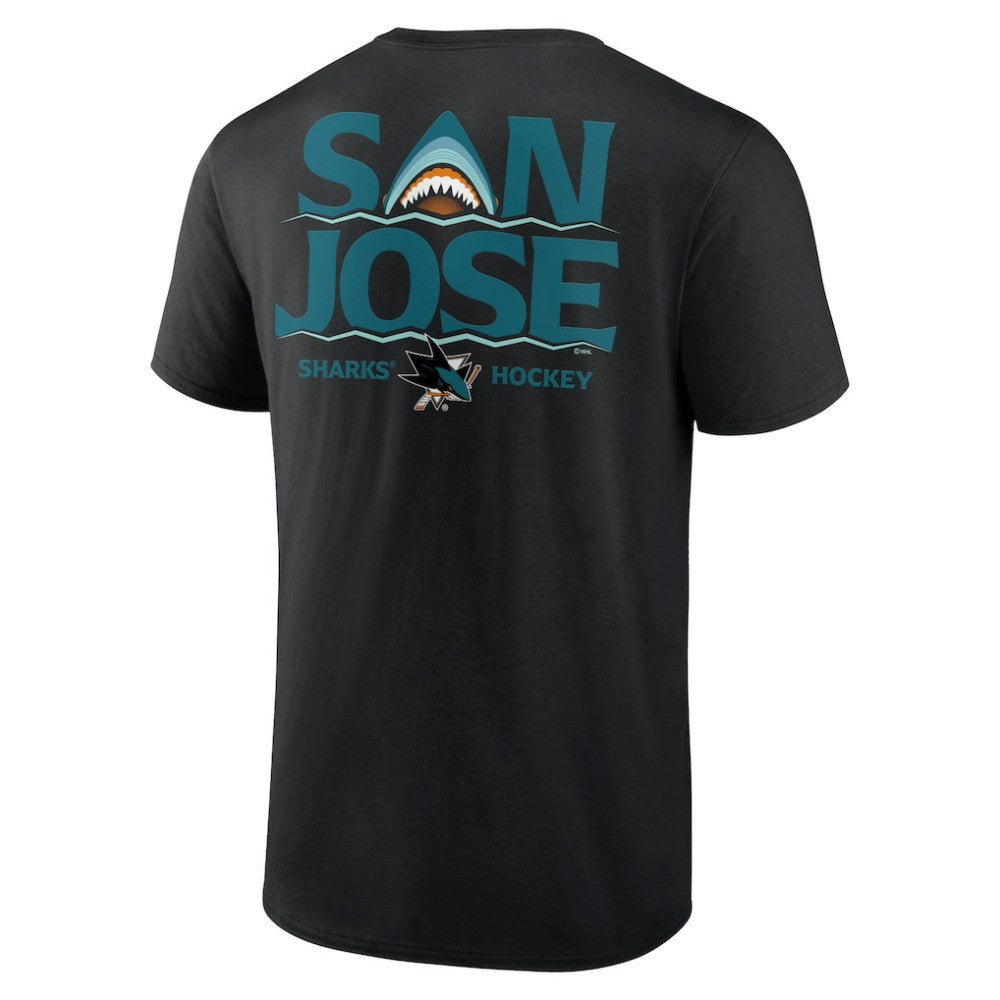 San Jose Sharks - Territorial T-Shirt Black