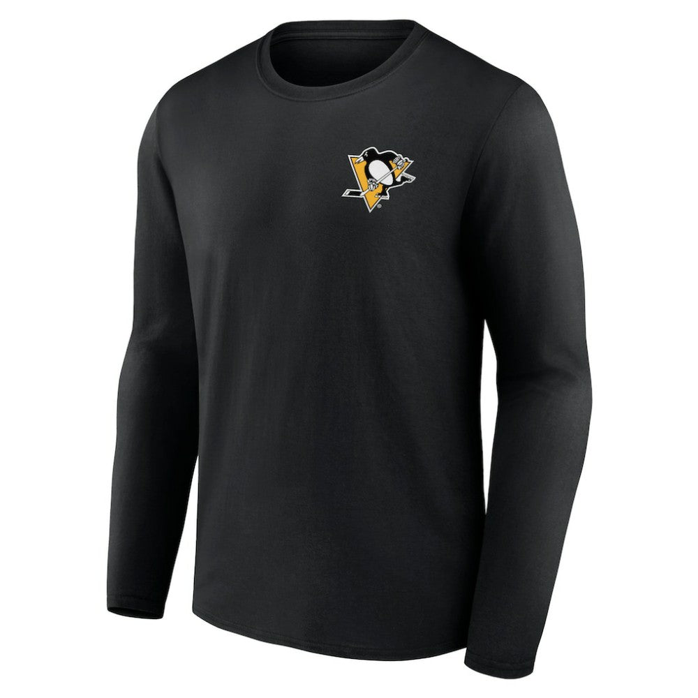Pittsburgh Penguins Territorial Long Sleeve T-Shirt Black