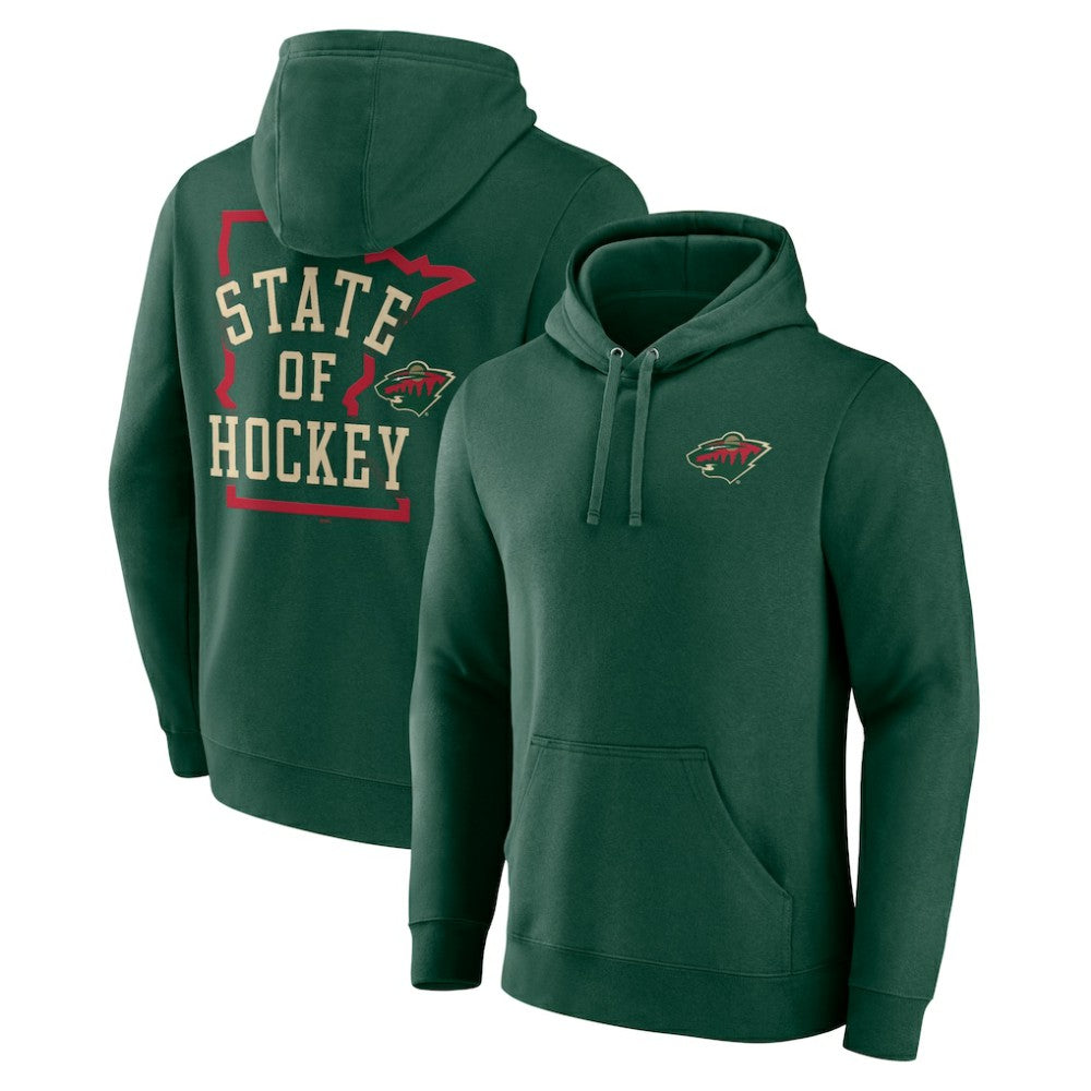 Minnesota Wild - Territorial Pullover Hoodie Green
