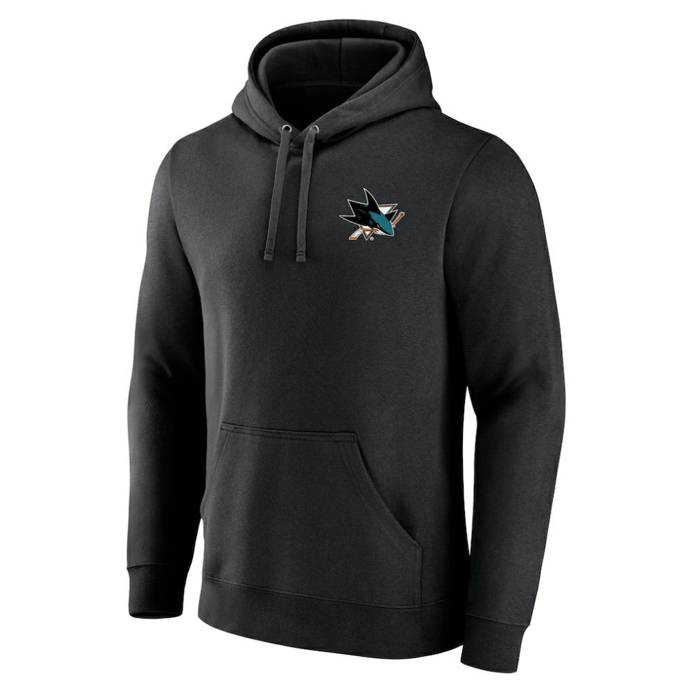San Jose Sharks - Territorial Pullover Hoodie Black