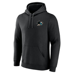 San Jose Sharks - Territorial Pullover Hoodie Black