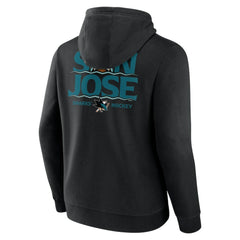 San Jose Sharks - Territorial Pullover Hoodie Black