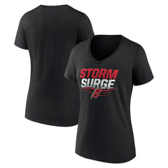 Carolina Hurricanes - Women's Represent V-Neck T-Shirt Black