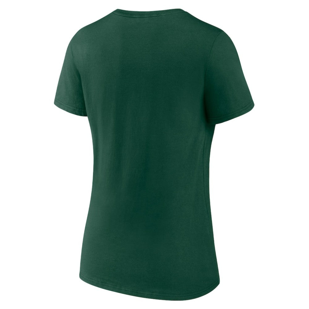 Minnesota Wild - Women's Represent V-Neck T-Shirt Green