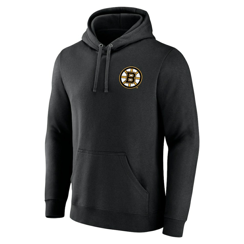 Boston Bruins Territorial Pullover Hoodie Black