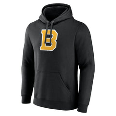Boston Bruins Alternate Logo Pullover Hoodie Black