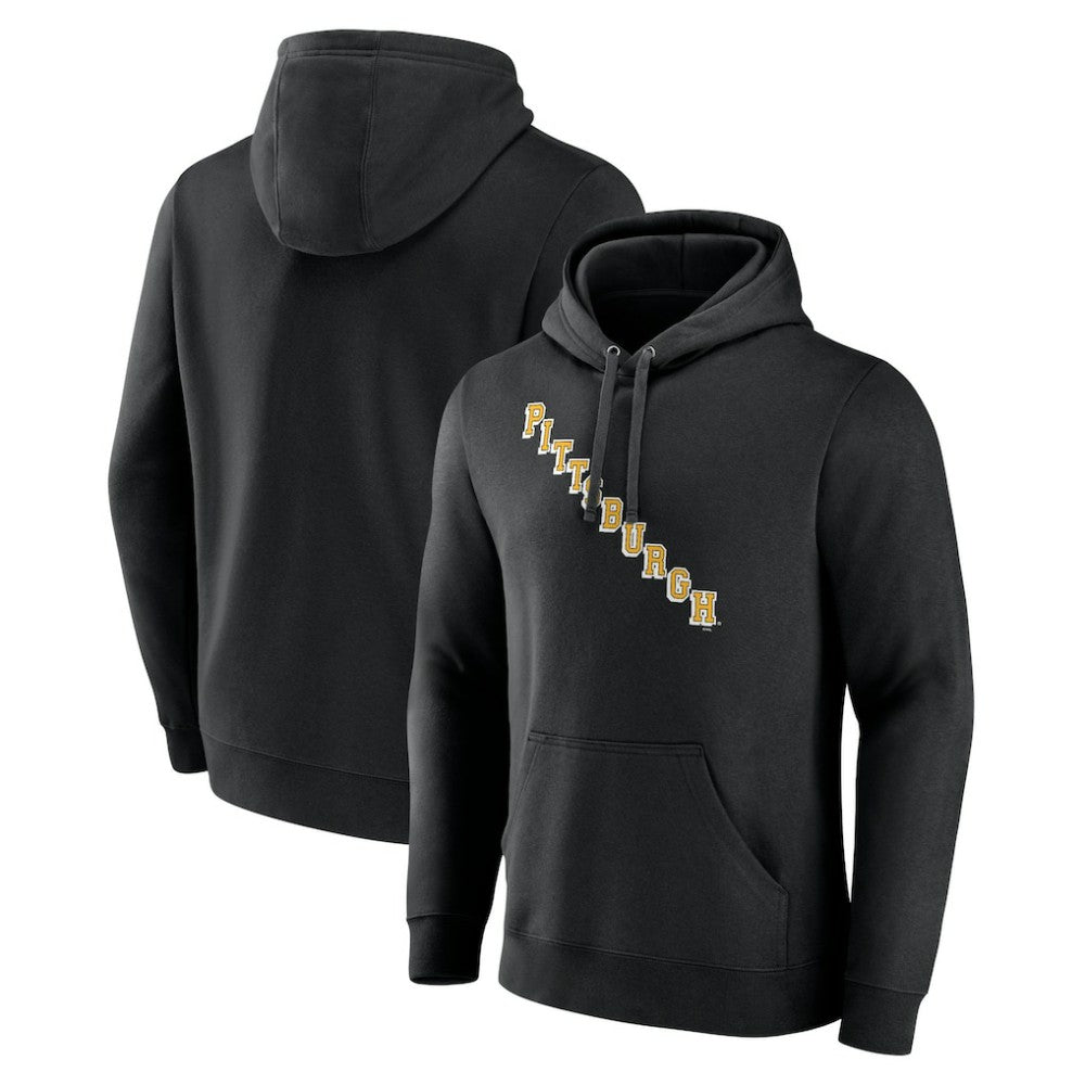Pittsburgh Penguins Team Alternate Logo Pullover Hoodie Black