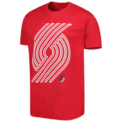 NBA - Portland Trail Blazers Stadium Essentials Unisex Element Logo Pop T-Shirt - Red