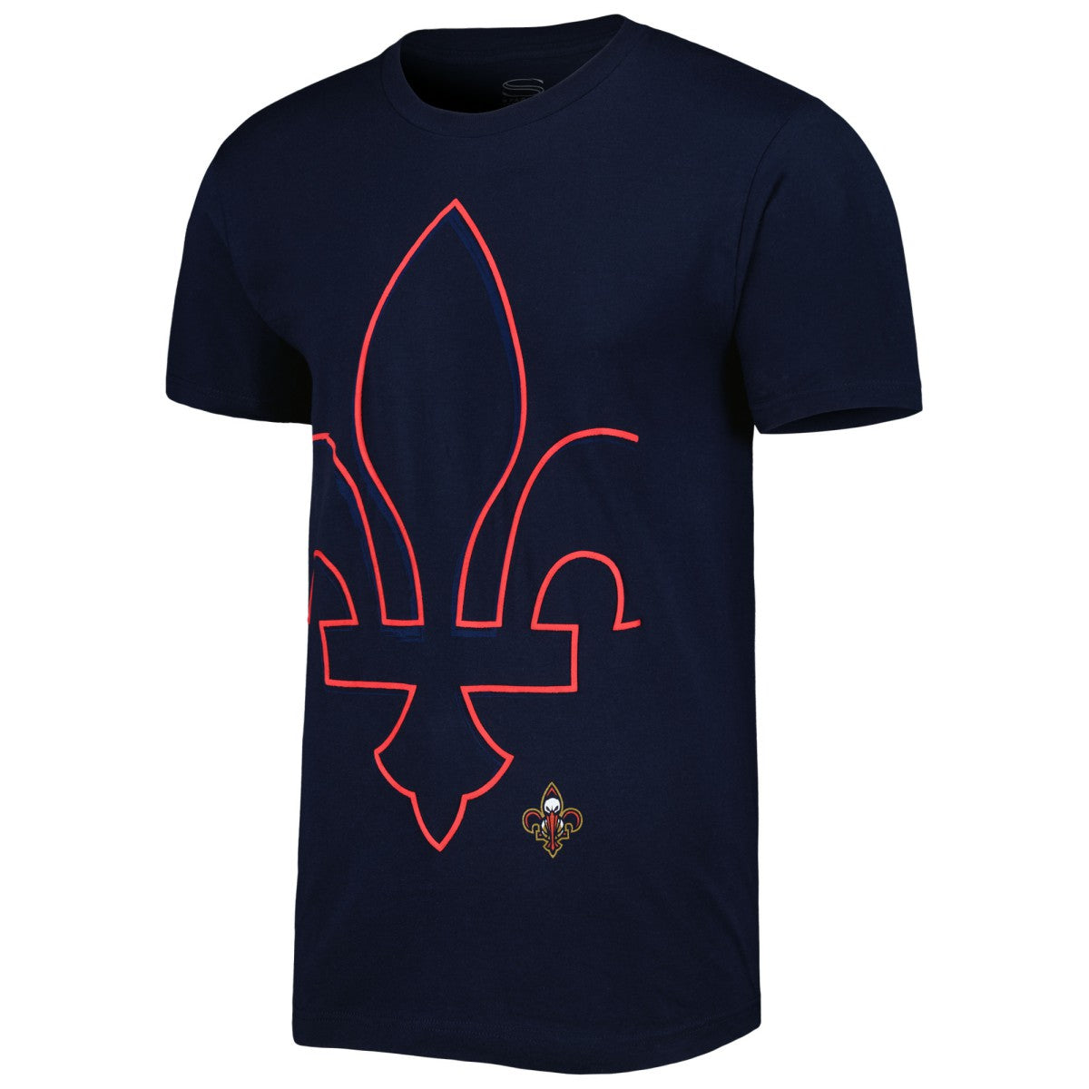 NBA - New Orleans Pelicans Stadium Essentials Unisex Element Logo Pop T-Shirt - Navy