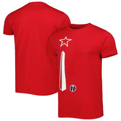 NBA - Washington Wizards Stadium Essentials Unisex Element Logo Pop T-Shirt - Red