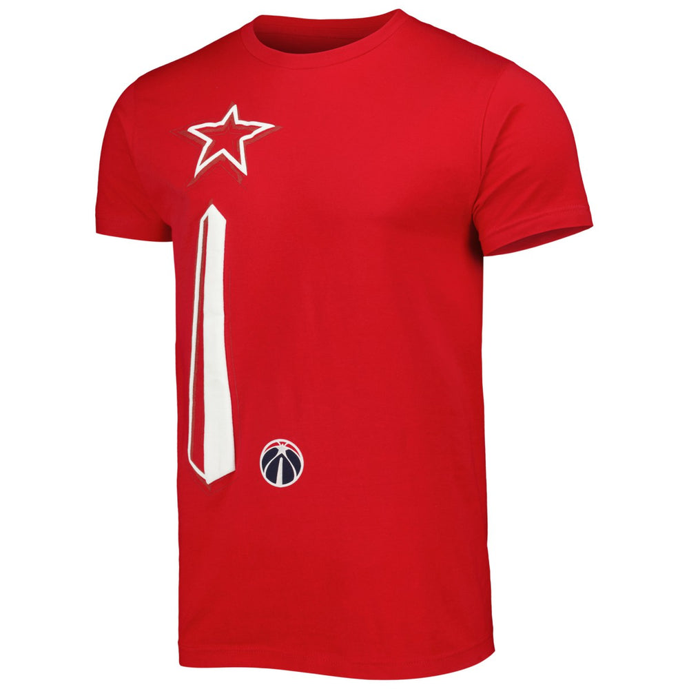 NBA - Washington Wizards Stadium Essentials Unisex Element Logo Pop T-Shirt - Red