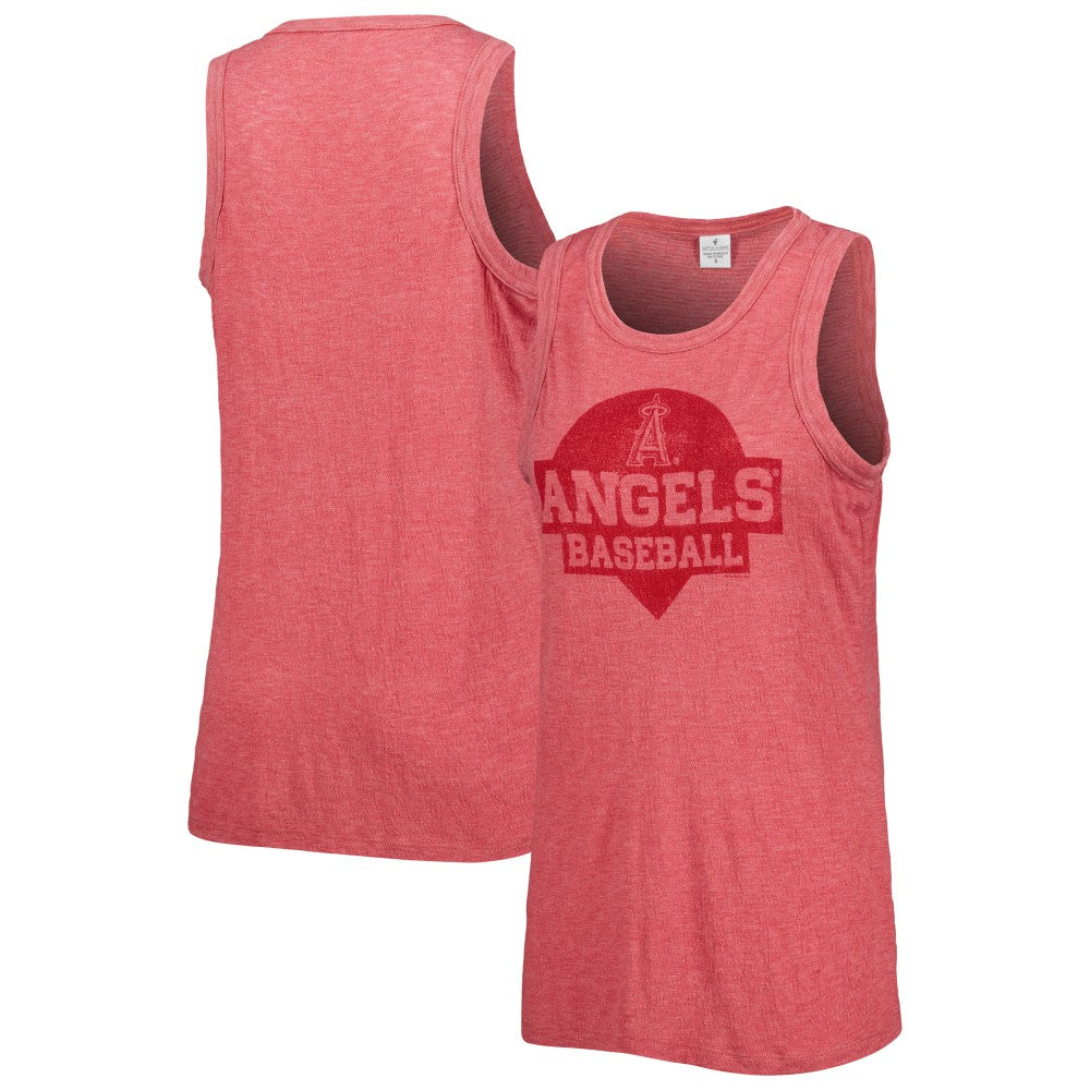 Los Angeles Angels Soft as a Grape Women's Tri-Blend Tank Top Online
