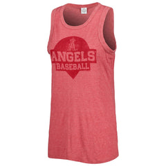 Los Angeles Angels Soft as a Grape Women's Tri-Blend Tank Top Online
