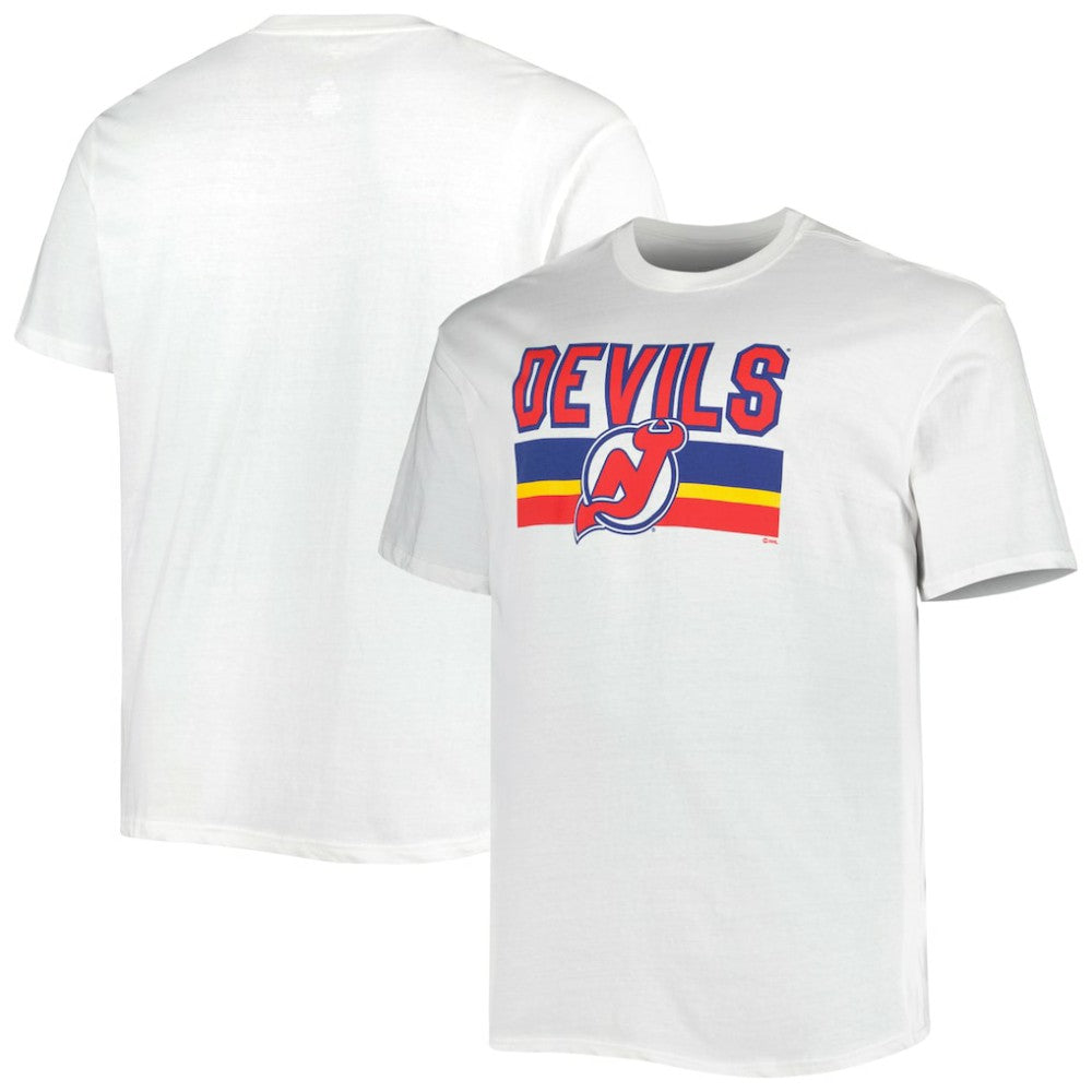 New Jersey Devils - Fanatics Big & Tall Special Edition 2.0 T-Shirt White