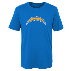 Los Angeles Chargers Preschool Primary Logo T-Shirt Powder Blue - NFL