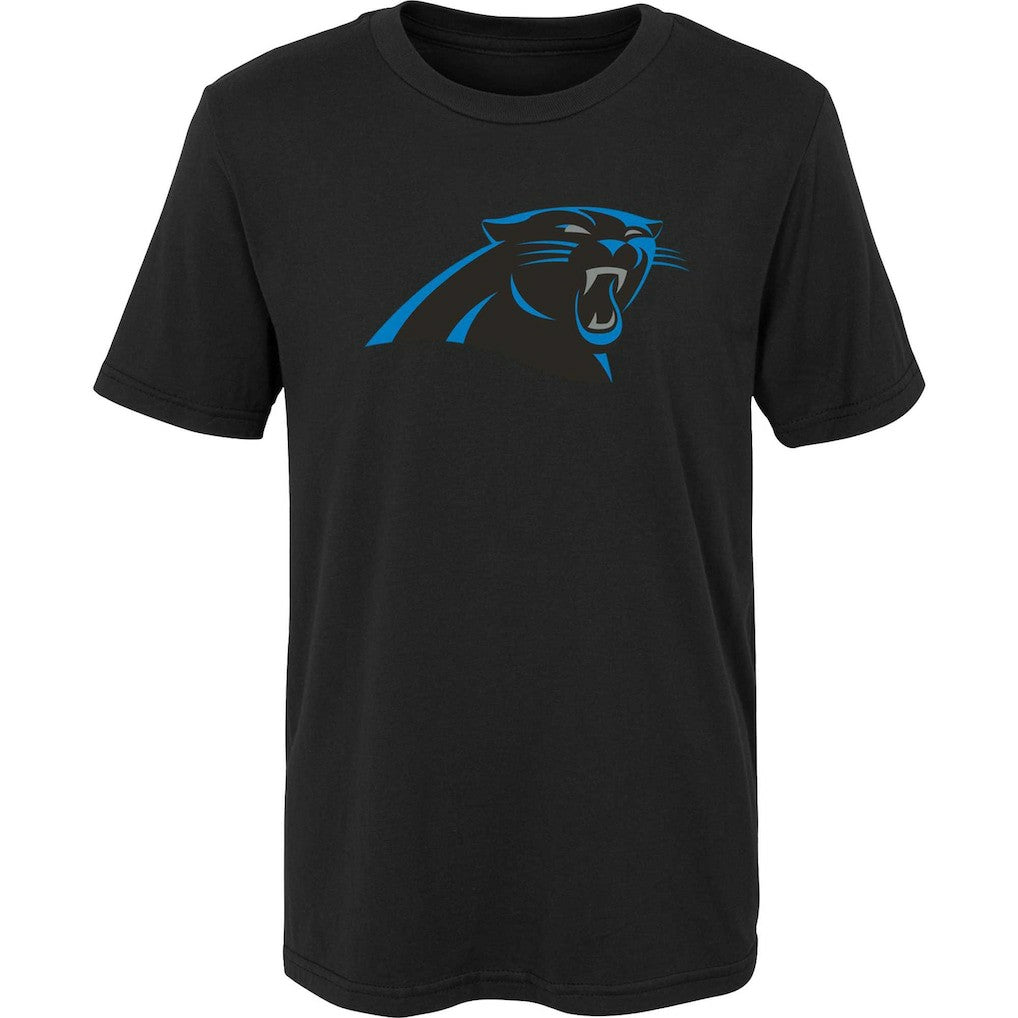Carolina Panthers Preschool Primary Logo T-Shirt Black - NFL