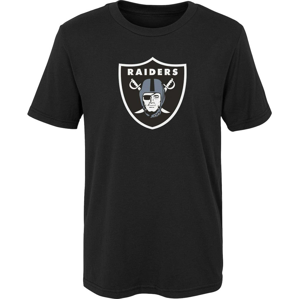 Las Vegas Raiders Preschool Primary Logo T-Shirt Black - NFL