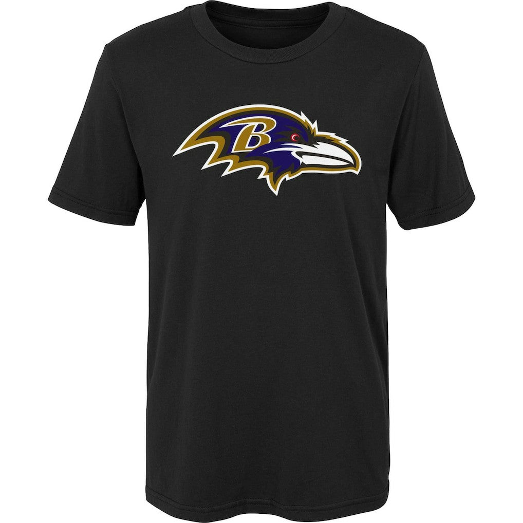Baltimore Ravens Preschool Primary Logo T-Shirt Black - NFL