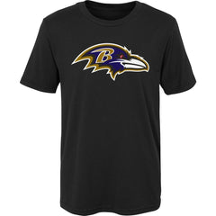 Baltimore Ravens Preschool Primary Logo T-Shirt Black - NFL