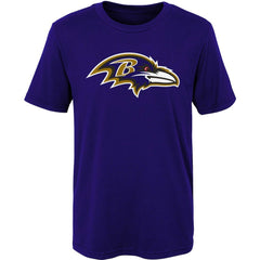 Baltimore Ravens Preschool Primary Logo T-Shirt Purple - NFL