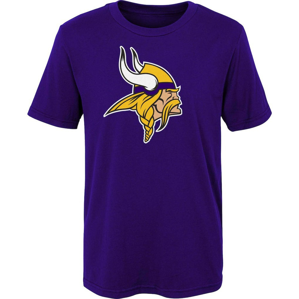 Minnesota Vikings Preschool Primary Logo T-Shirt Purple - NFL