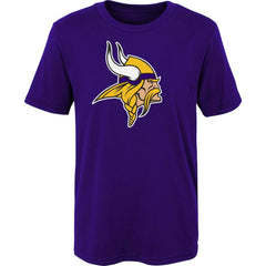 Minnesota Vikings Preschool Primary Logo T-Shirt Purple - NFL