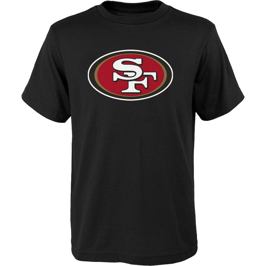 San Francisco 49ers Outerstuff Youth Primary Logo T-Shirt Black - NFL