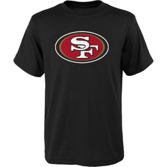 San Francisco 49ers Outerstuff Youth Primary Logo T-Shirt Black - NFL