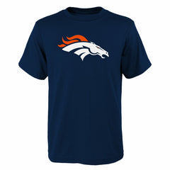 Denver Broncos Outerstuff Youth Primary Logo T-Shirt Navy - NFL