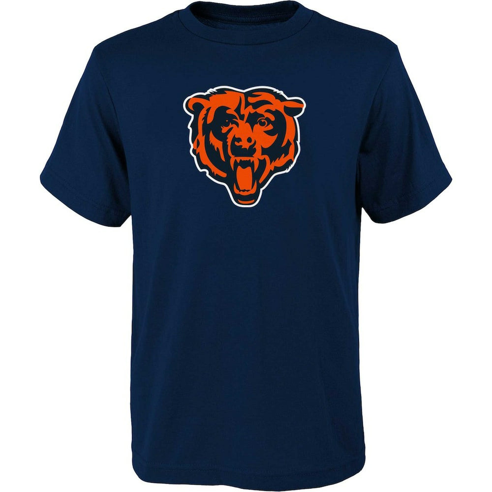 Chicago Bears Outerstuff Youth Primary Logo T-Shirt Navy - NFL