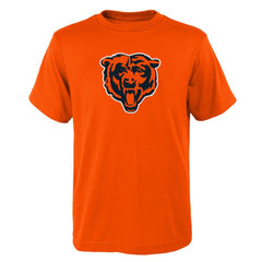 Chicago Bears Outerstuff Youth Primary Logo T-Shirt Orange - NFL