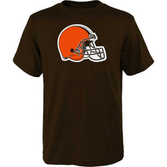 Cleveland Browns Youth Primary Logo T-Shirt Brown - NFL