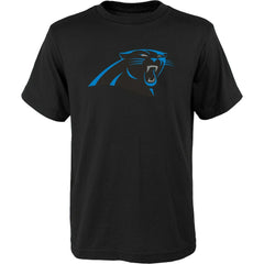 Carolina Panthers Outerstuff Youth Primary Logo T-Shirt Black - NFL