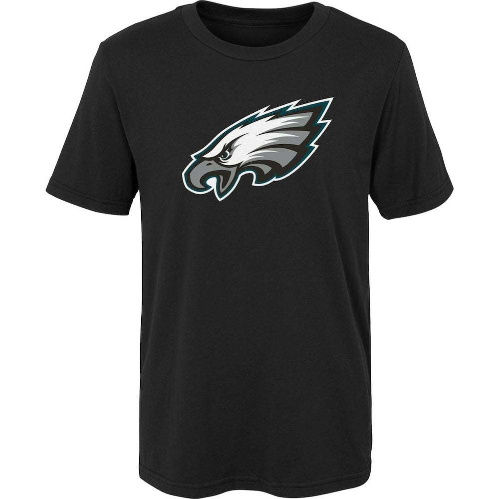 Philadelphia Eagles Outerstuff Youth Primary Logo T-Shirt Black - NFL