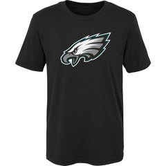 Philadelphia Eagles Outerstuff Youth Primary Logo T-Shirt Black - NFL