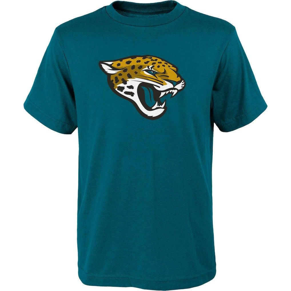 Jacksonville Jaguars Outerstuff Youth Primary Logo T-Shirt Teal - NFL