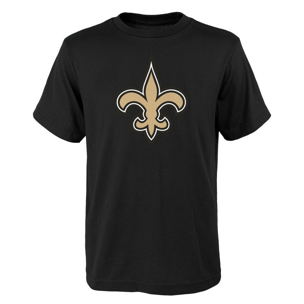 New Orleans Saints Outerstuff Youth Primary Logo T-Shirt Black - NFL