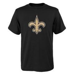 New Orleans Saints Outerstuff Youth Primary Logo T-Shirt Black - NFL