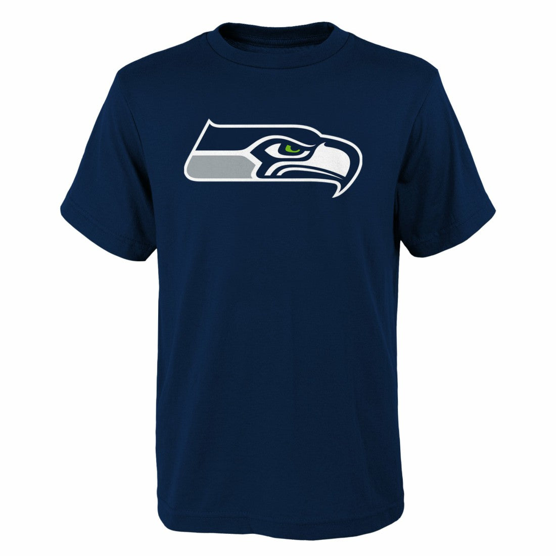 Seattle Seahawks Outerstuff Youth Primary Logo T-Shirt Navy - NFL