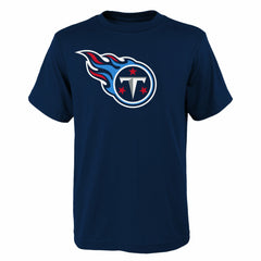 Tennessee Titans Outerstuff Youth Primary Logo T-Shirt Navy - NFL